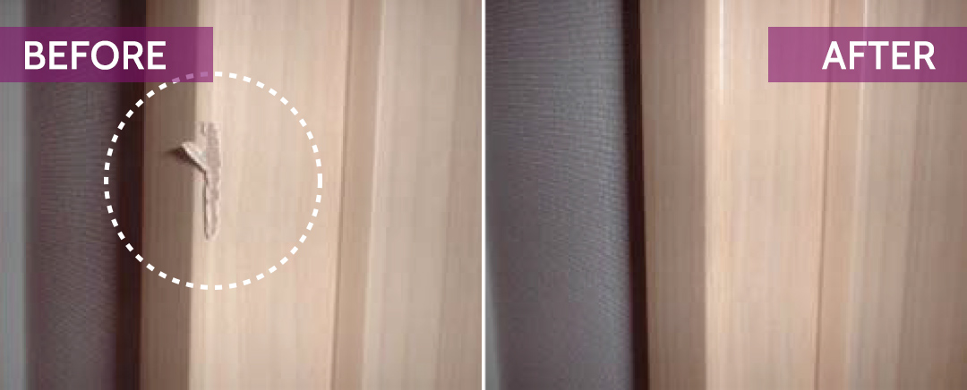 スカイティアラの壁床ポイントリペア