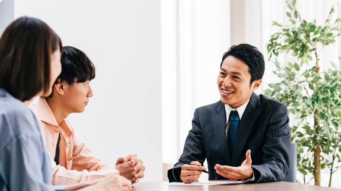 スカイティアラの専属の営業担当体制